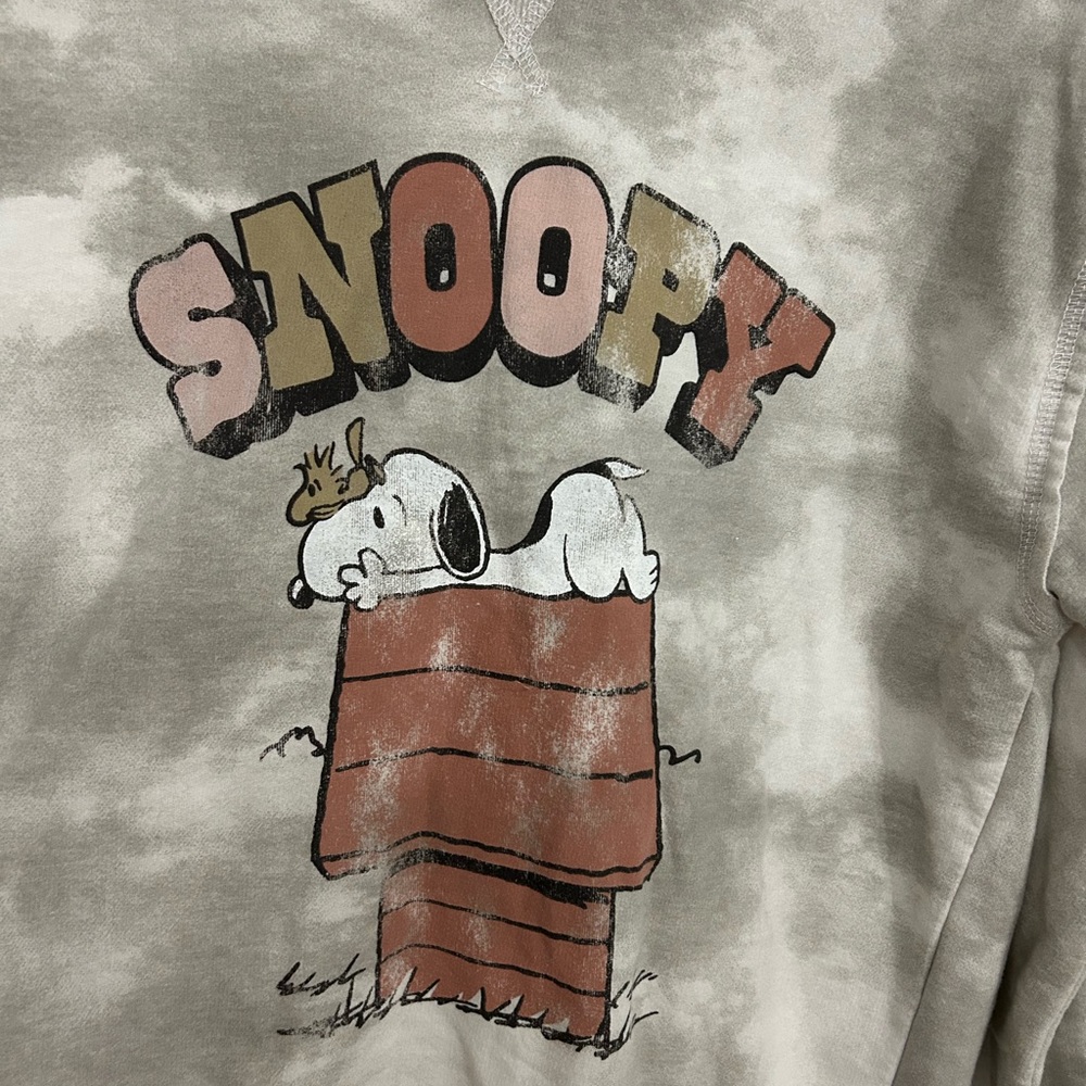 💰PRICE ⬇️
PEANUTS • Grey Tie Dye Hoodie SweatShirt • Size S • - Picture 2 of 11
